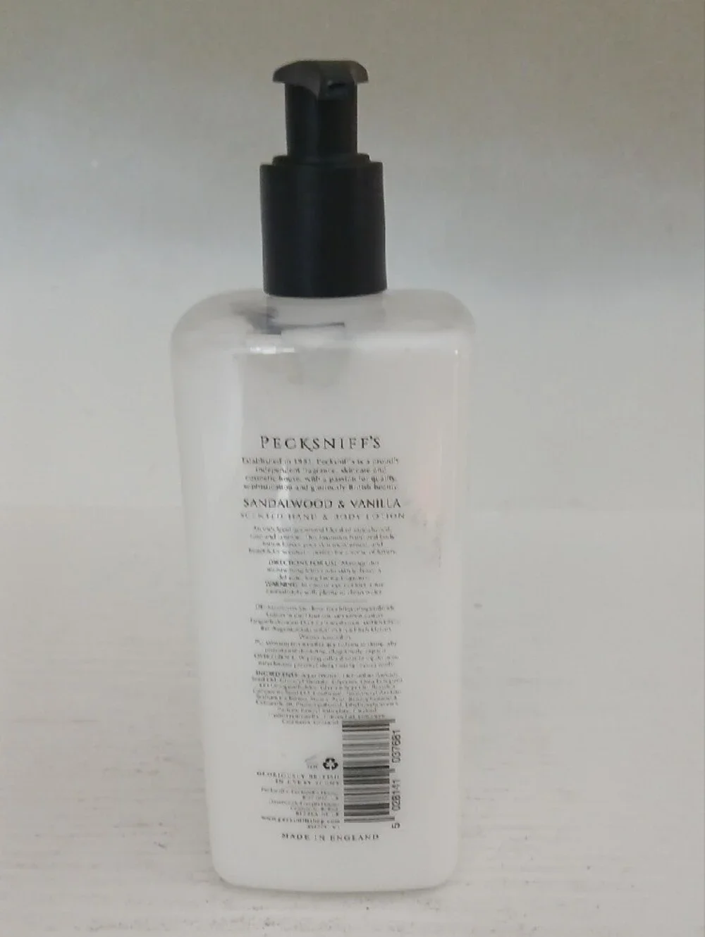 Sandalwood & Vanilla Hand & Body Lotion